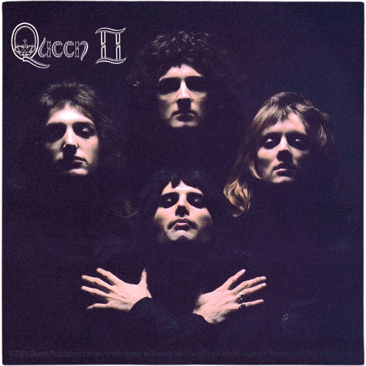 Sticker - Queen - Queen II Group Shot for wholesale by Square Deal Recordings & Supplies
