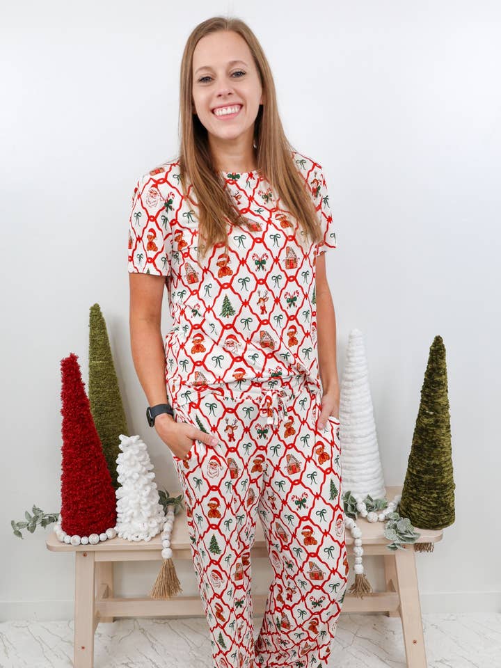 Belle & bros - Wholesale Lounge Set - Women's - COZY CHRISTMAS | ADULT SET0