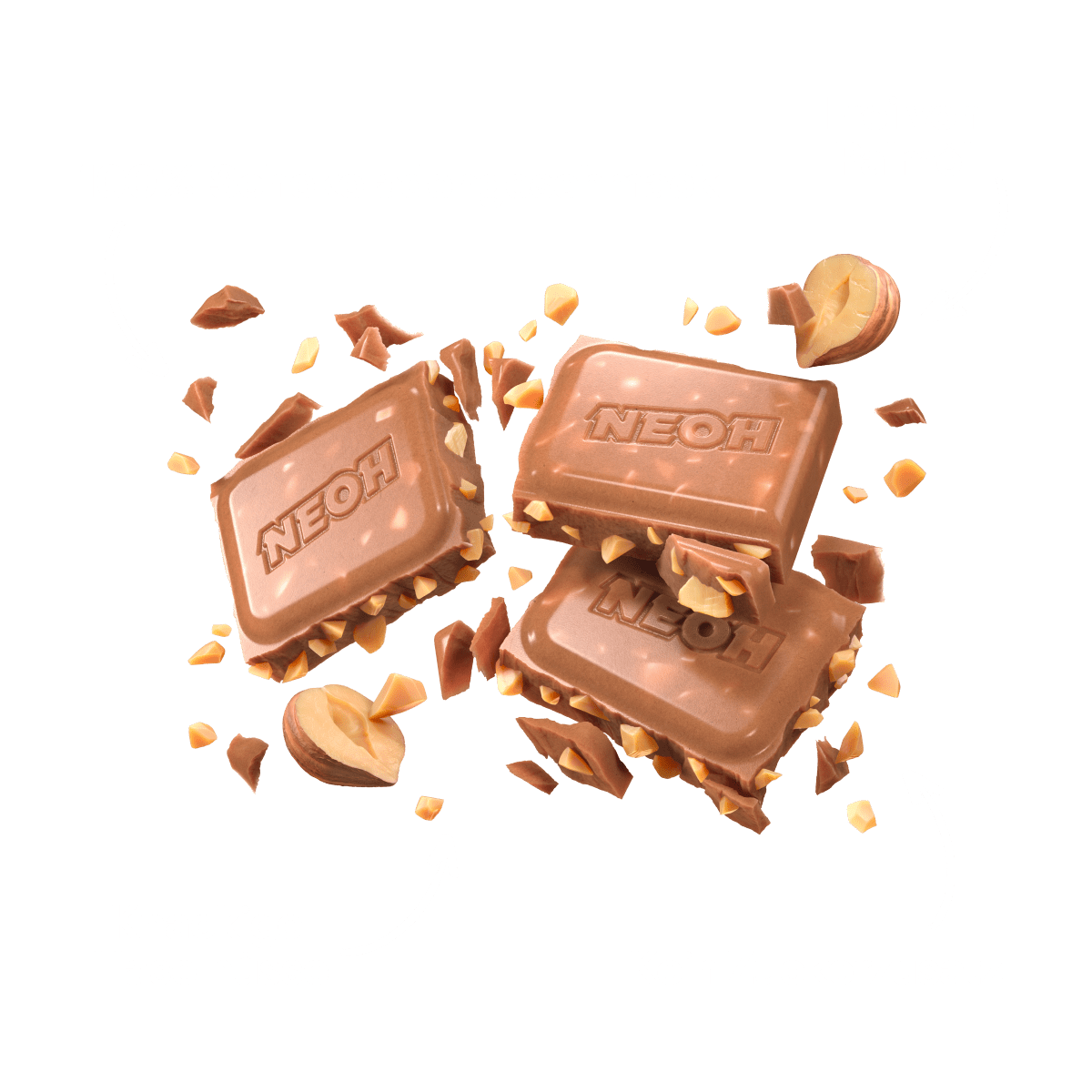 NEOH - Vente Barre chocolatée - Noisette Chocolat1