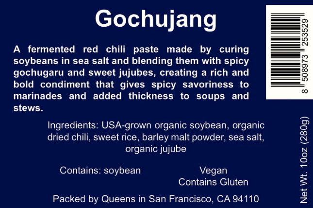 Queens - Wholesale Sauce - Queens Gochujang3