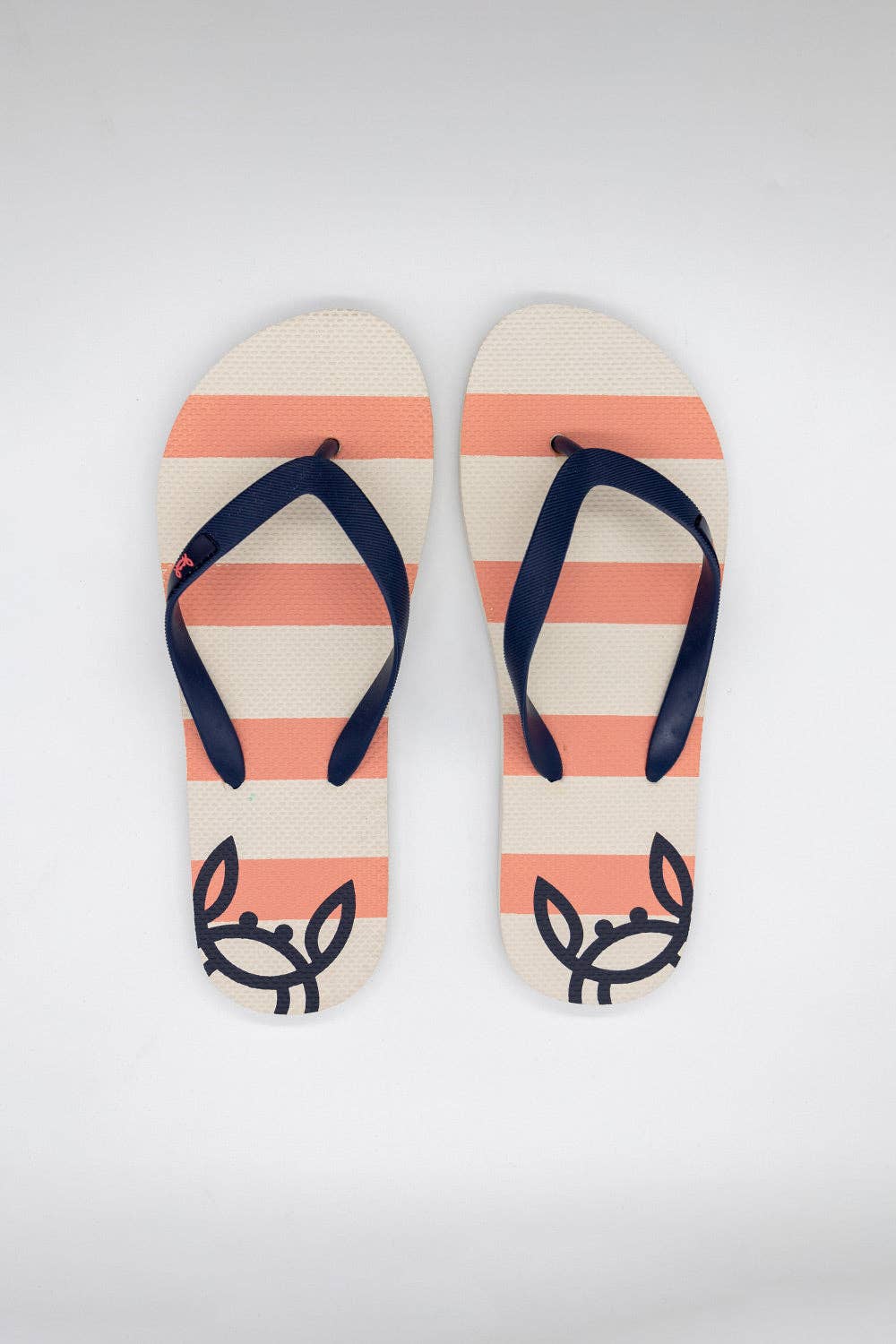 Custi Mikelo: Men's Clothing & Christmas Gifts - Wholesale Flip Flops - Unisex - Coral Stripe Flip-Flops2