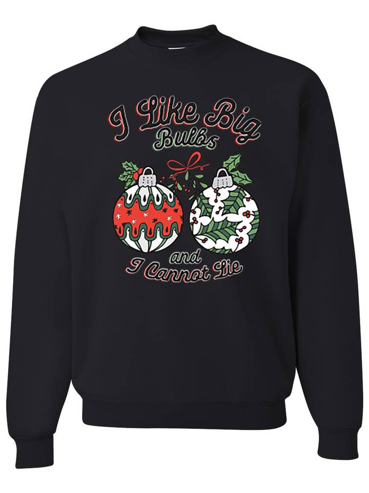 Zoals Grote Lampen en Kan Niet Zweten Trui Lelijke Kersttrui voor wholesale door CJS Products LLC