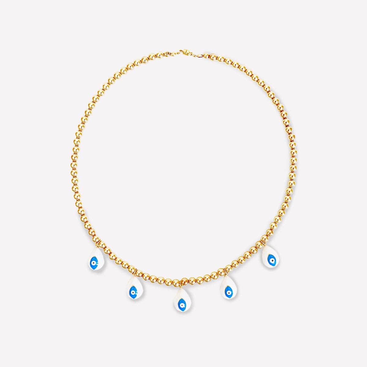 22 Jewelry - Wholesale Pendant/Charm Necklace - RANIA EYE NECKLACE 6MM0