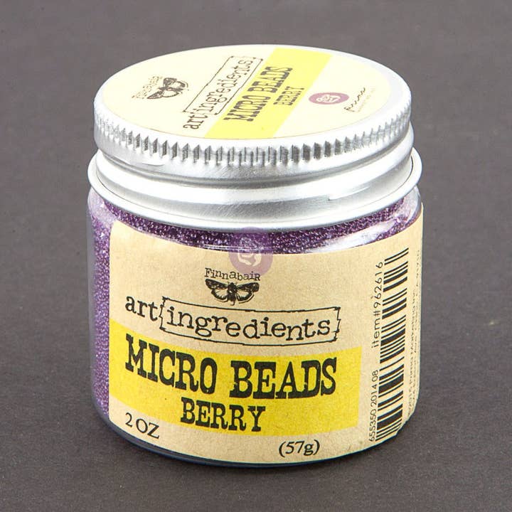 Art Ingredients Micro Beads Berry 57g 655350962616 for wholesale by Art Philosophy