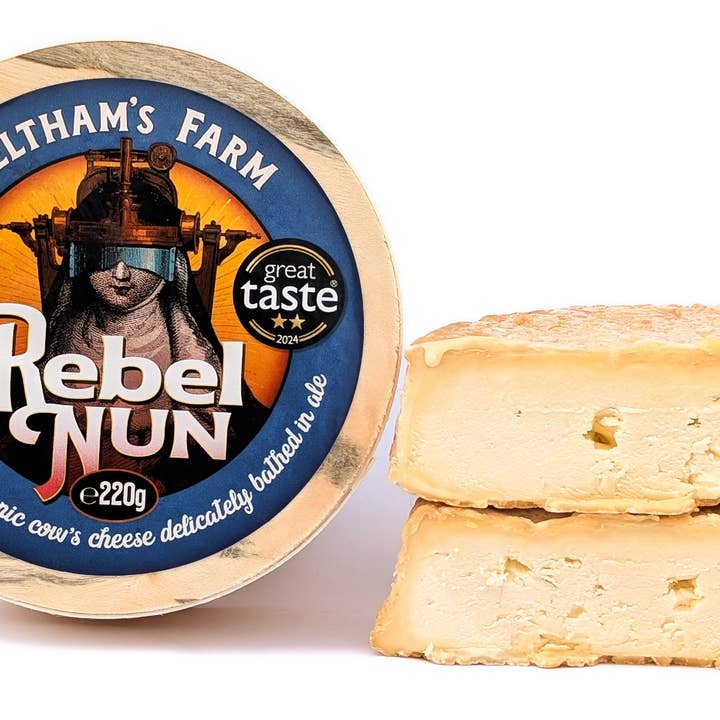 Rebel Nun - Queijo Azul Mineral com Penicillium Roquefort por atacado de Feltham's Farm Ltd