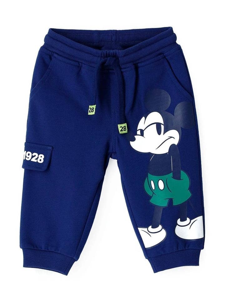 PANTALON BÉBÉ GARÇON ICÔNIQUE EN MARINE pour la vente par Little-Betty