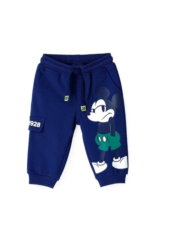 PANTALON BÉBÉ GARÇON ICÔNIQUE EN MARINE pour la vente par Little-Betty