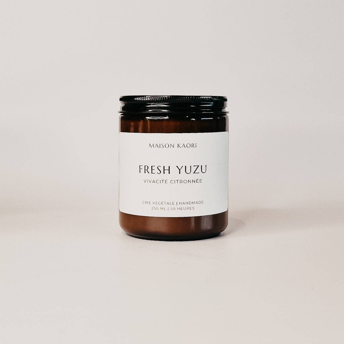 Maison Kaori - Wholesale Jar/Filled Candle - Scented Candle - Fresh Yuzu