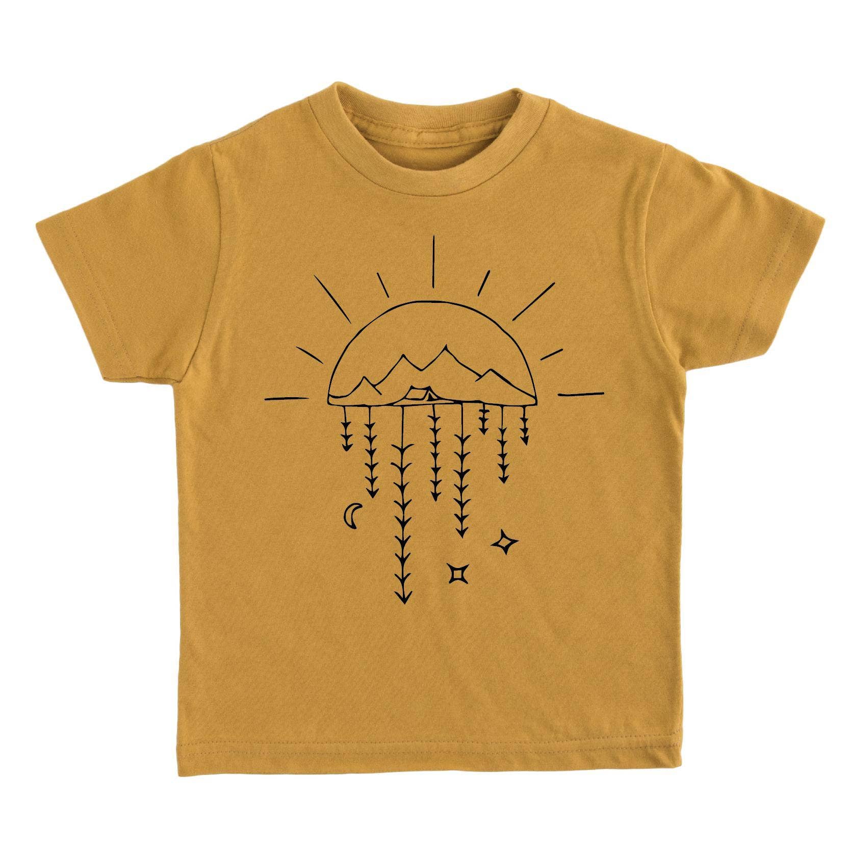 Nature Supply Co - Wholesale Screen Printed T-Shirt - Kids - Reflection Camp T shirt | Kids Graphic Tee | Kids Clothes5