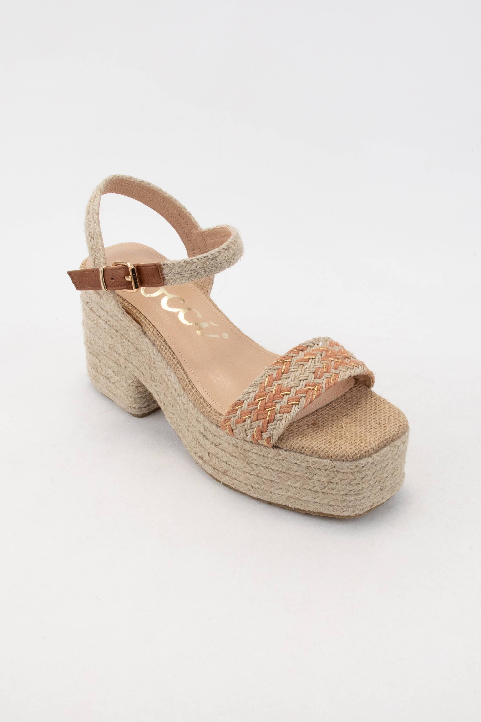 CCOCCI - Vendita all'ingrosso Scarpe con plateau - Donna - SANDALI RIMA ESPADRILLES WRAPPED CHUNKY CON TACCO PLATEAU12