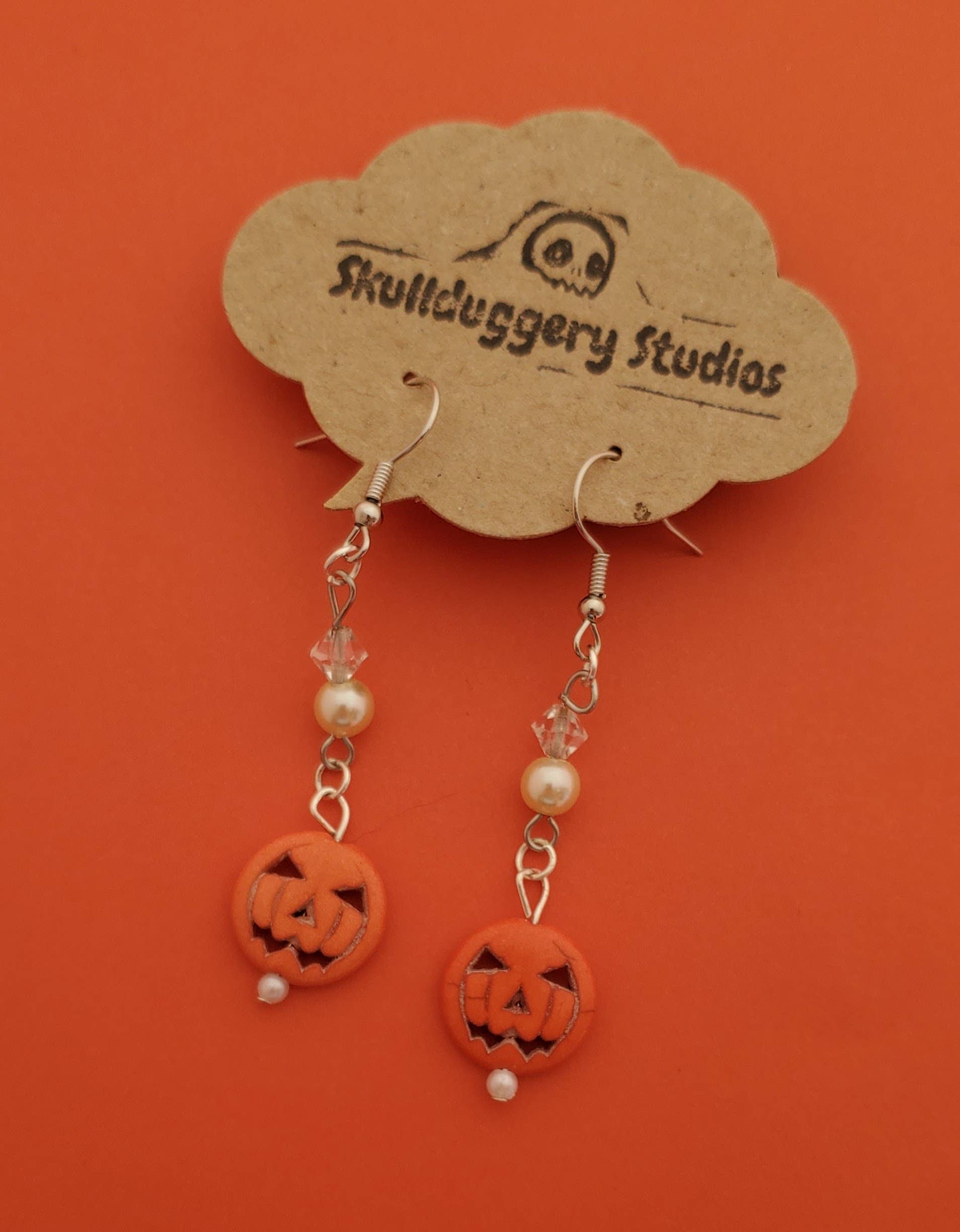 Skullduggery Studios - Wholesale Dangle Earrings - Playful Halloween Earrings1