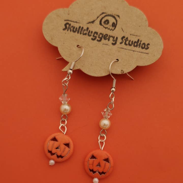 Skullduggery Studios - Wholesale Dangle Earrings - Playful Halloween Earrings1