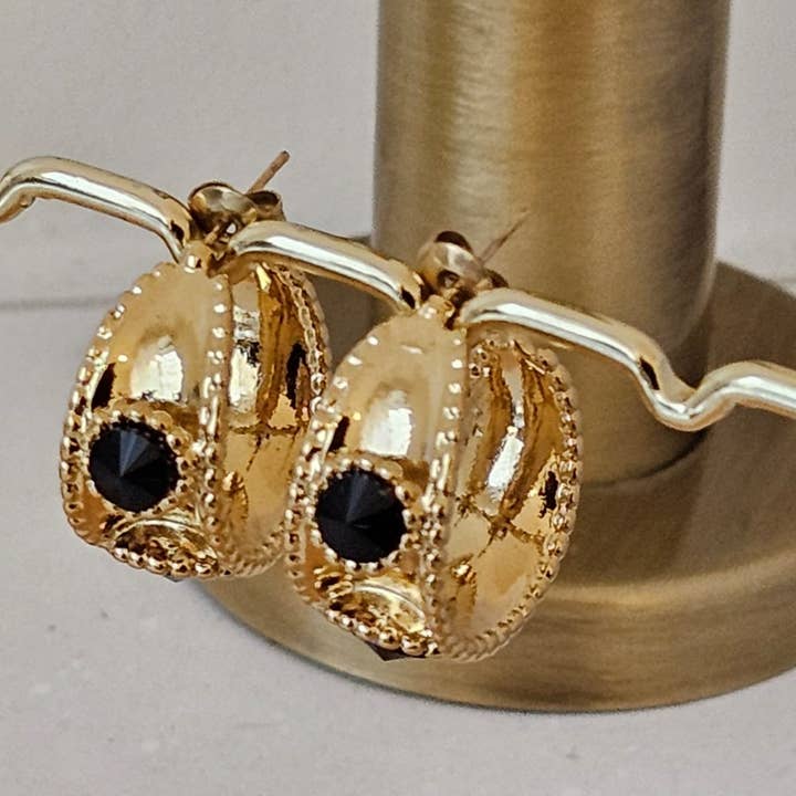 BOUCLE D'OREILLE ACIER CHUTIMA pour la vente par Shamai