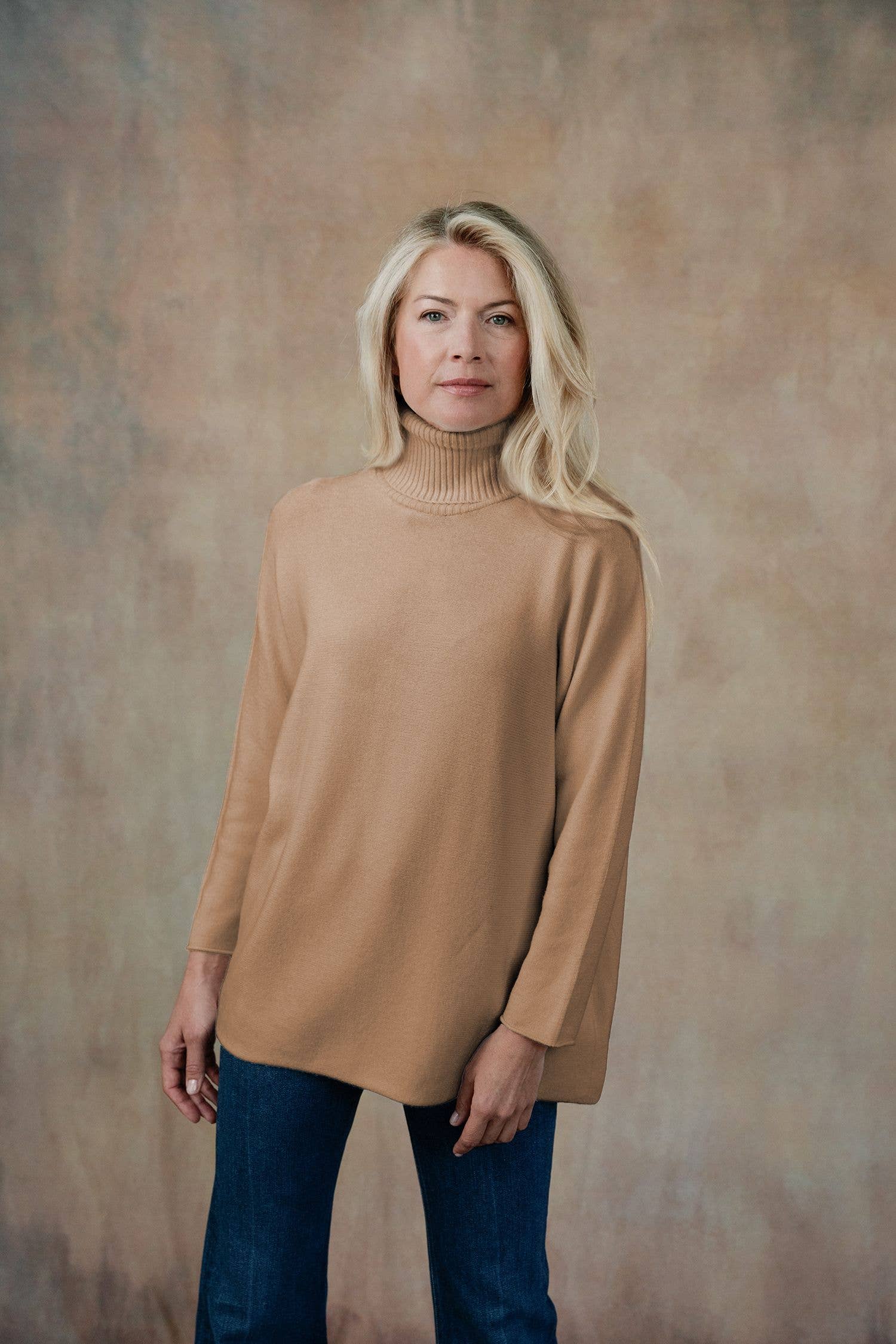 CobbleStone Living - Vendita all'ingrosso Maglione tricot - Donna - Maglione collo alto Clara4