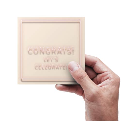 Congrats! Let's celebrate - Card for wholesale by Kortspecialisten