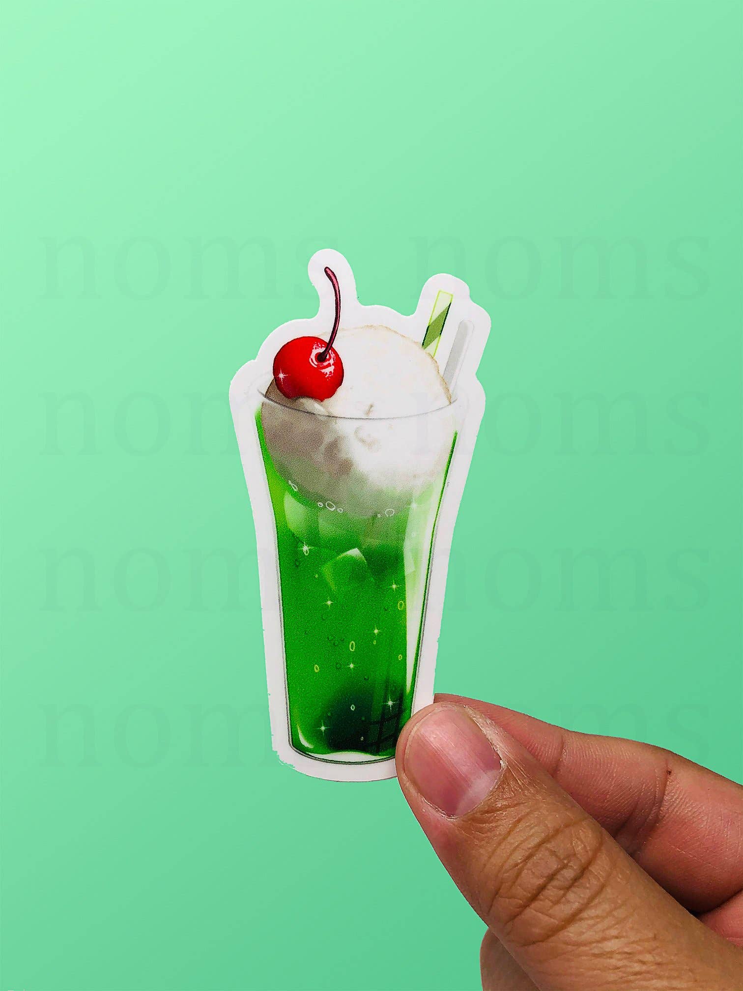 Noms - Wholesale Sticker - Melon Soda - Vinyl Food Sticker0