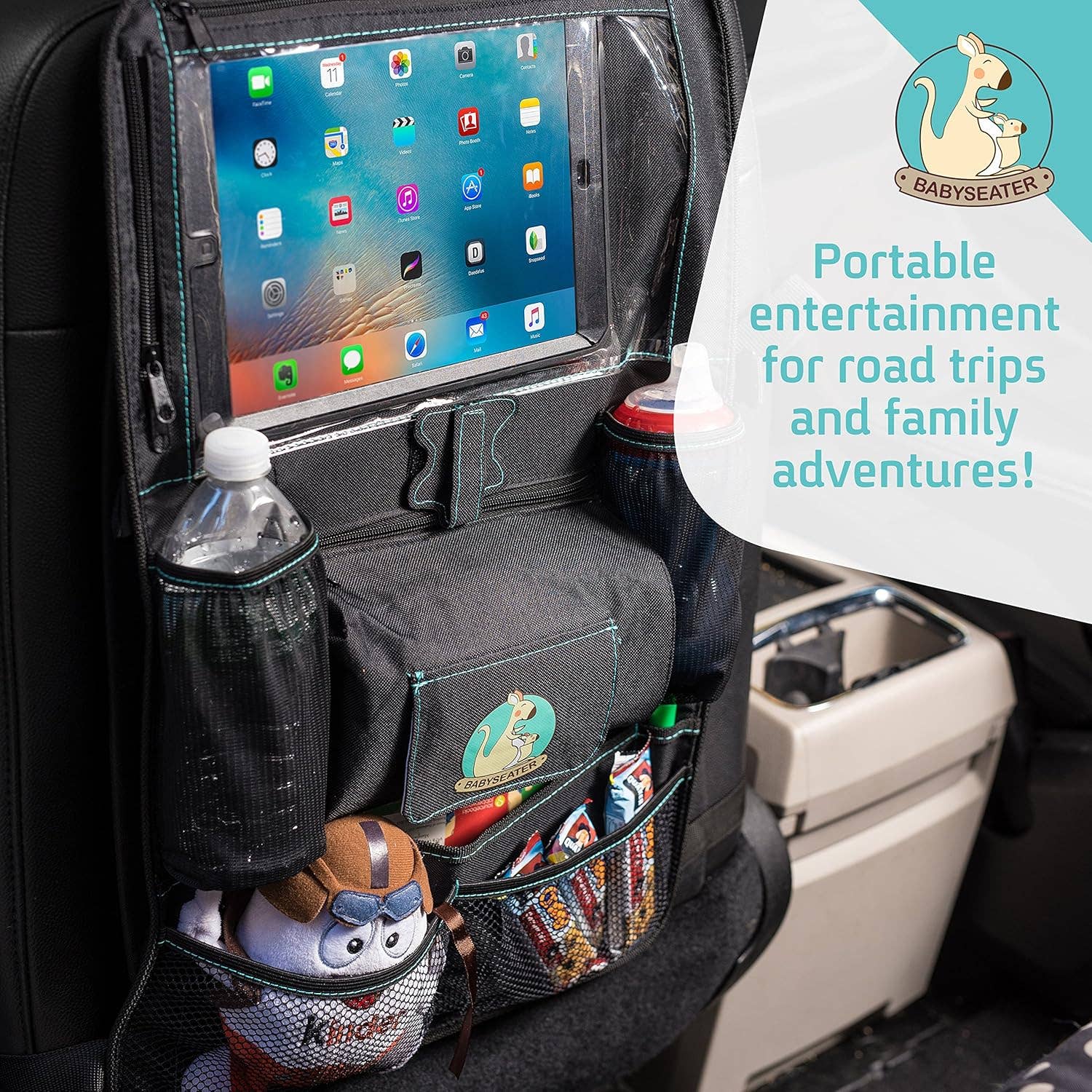 Toysical - Wholesale Car Seat Cover - Kids & Baby - Car Seat Organizer with Tablet Holder for Kids, XL1