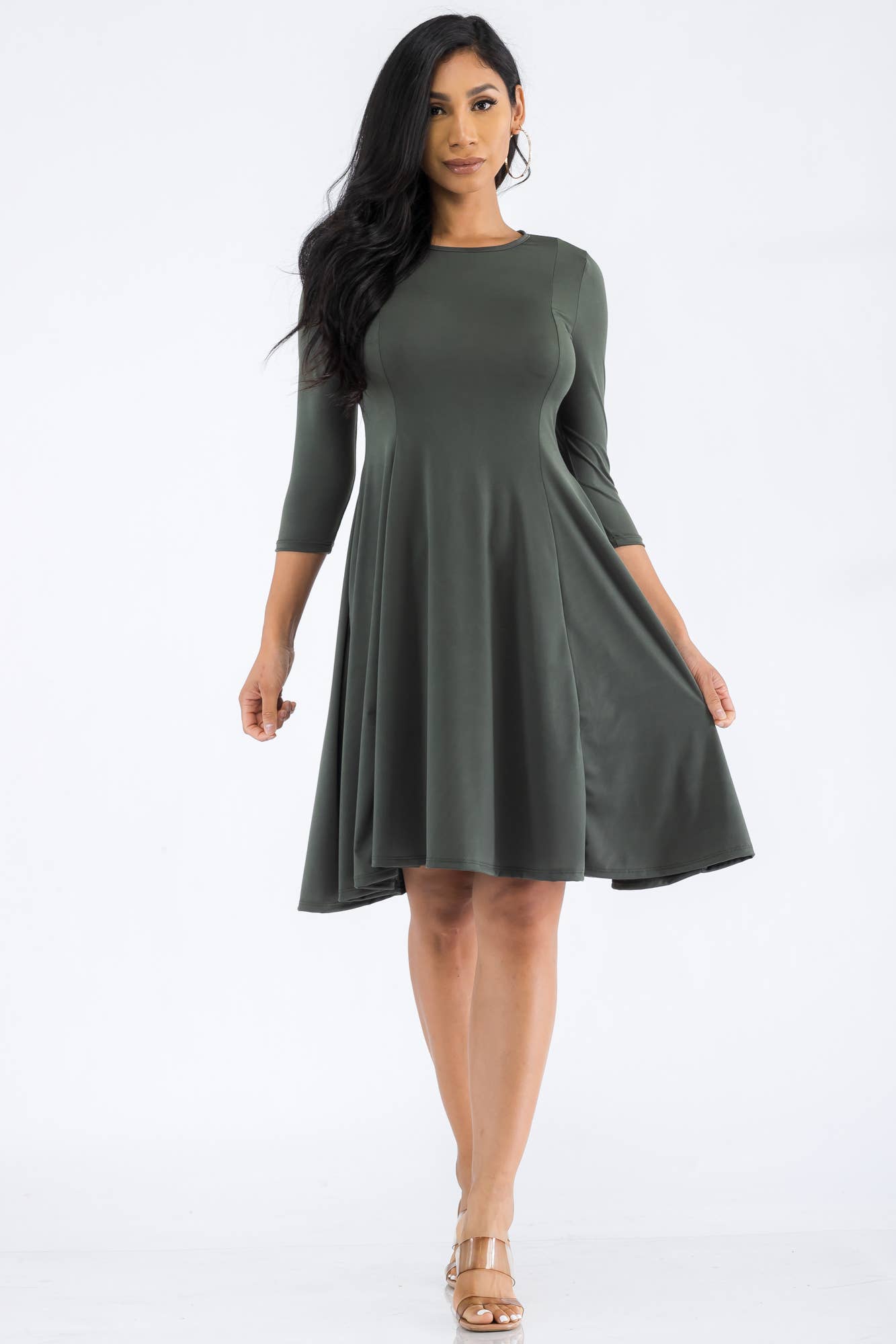 H&H Fashion Inc. – Großhandel Kleid – Damen – HH711X-SL - Langärmliges Tunikakleid16