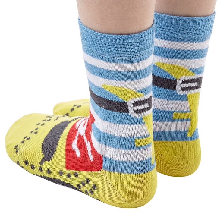 WALKYTALKIES – Engroshandel Strømper - Børn – Pirate Boy Børn Strømper/Sock Marionet/Legetøj1