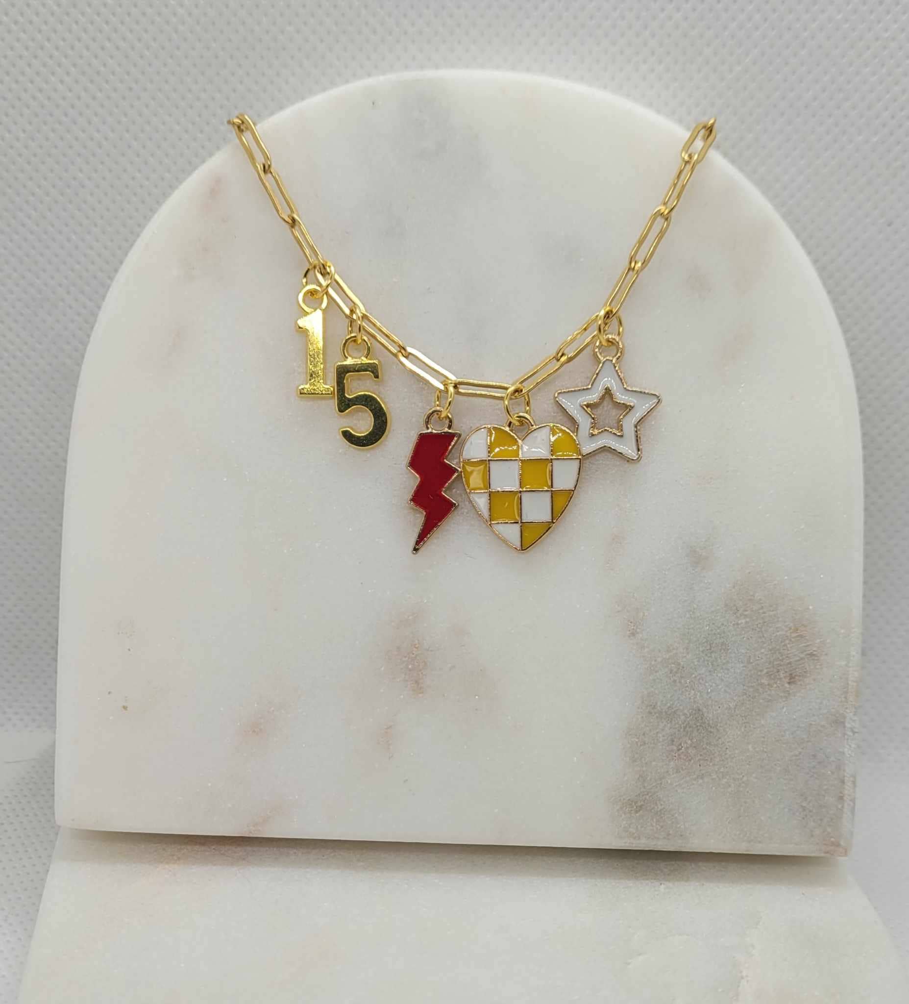 Maple Leaf Market - Wholesale Pendant/Charm Necklace - Chiefs charm necklace0
