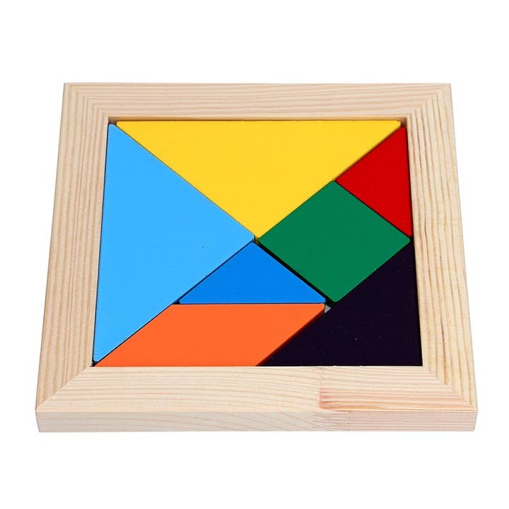 Tangram Toy 8 elements, Montessori Toy, Didactic Toy for wholesale by Komarov Toys