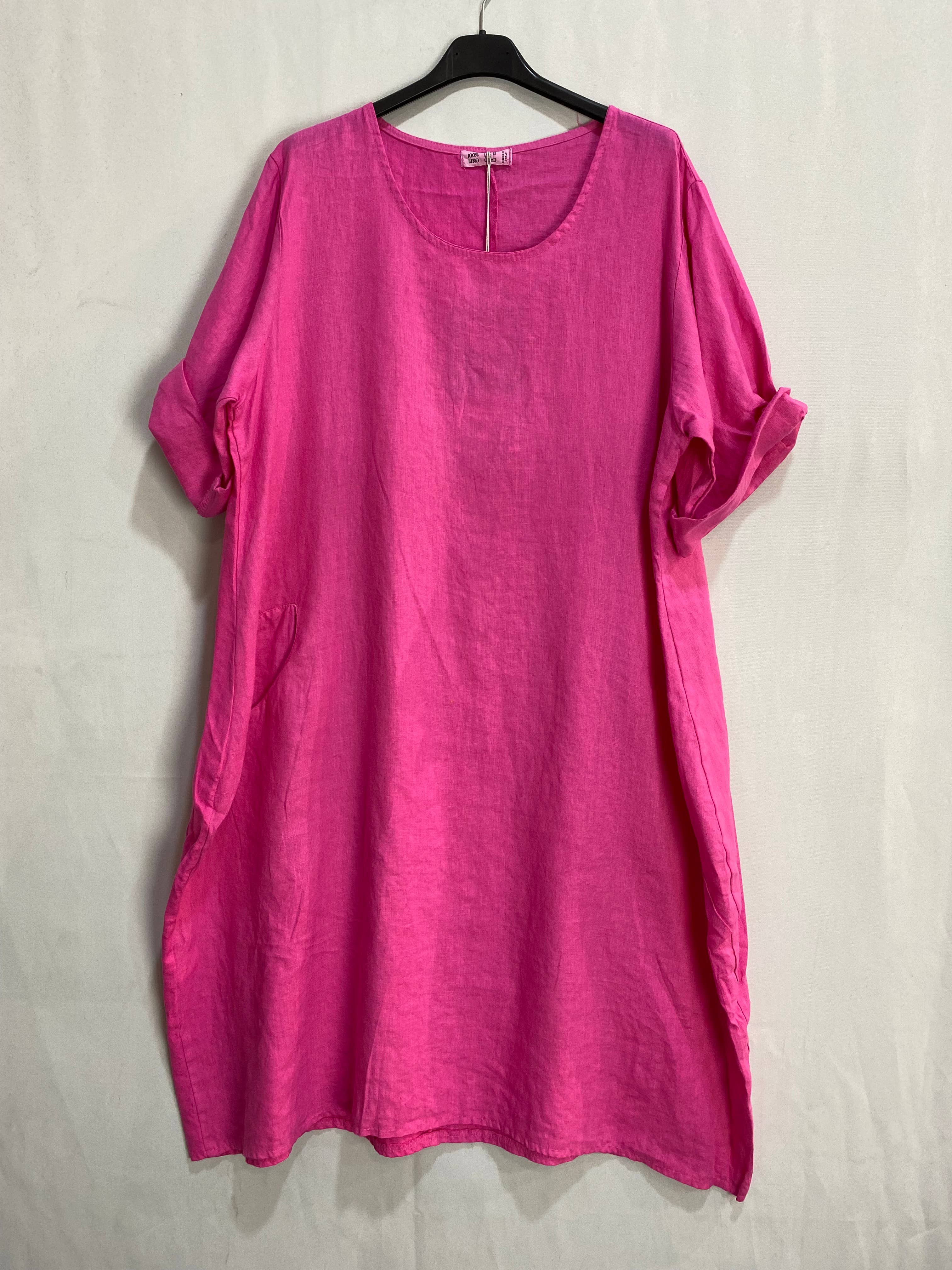 LINEN & COTTON HOUSE – Großhandel Kleid – Damen – Leinenkleid 167 Frühling Sommer Kollektion13