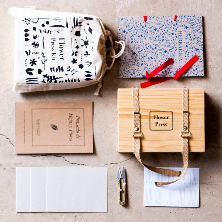 Fábrica de texturas - Wholesale DIY craft kit - The Flower Press Kit1