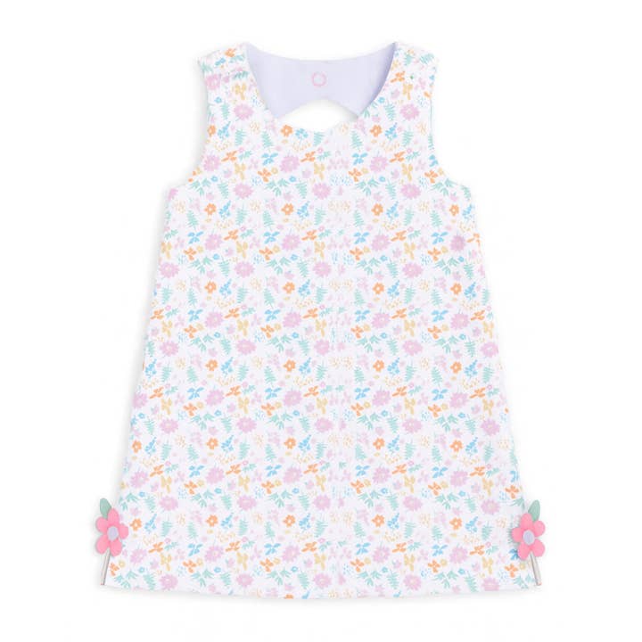 Printed Pique Dress With Flowers for wholesale by Florence Eiseman