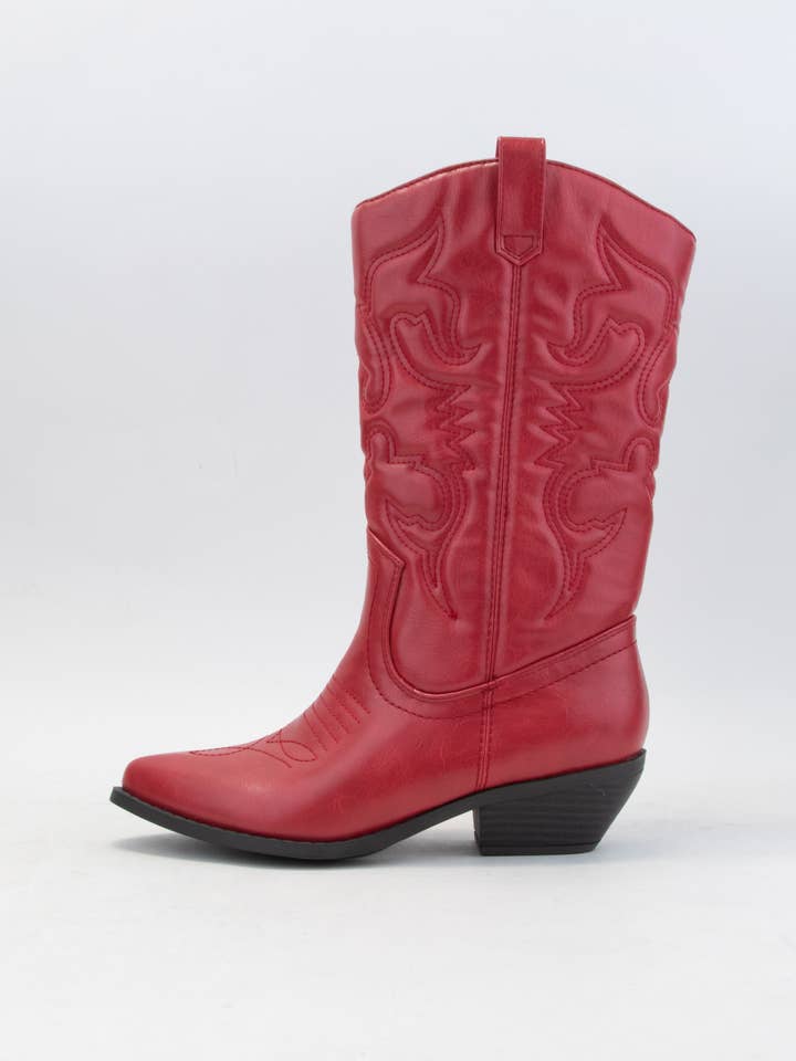 CCOCCI - Wholesale Cowboy Boots - Women's - EMBROIDERED WESTERN MID-CALF BOOTS17