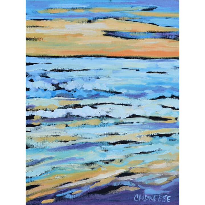 Print "Wanneer de Zon Ondergaat" - Muurkunst voor wholesale door Dreese Fine Art