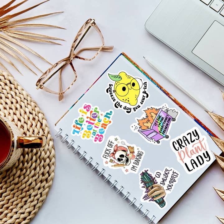 Moonlit Creations - Wholesale Sticker - I Hate It Here Goose Sticker, Funny Dark Humor Gift