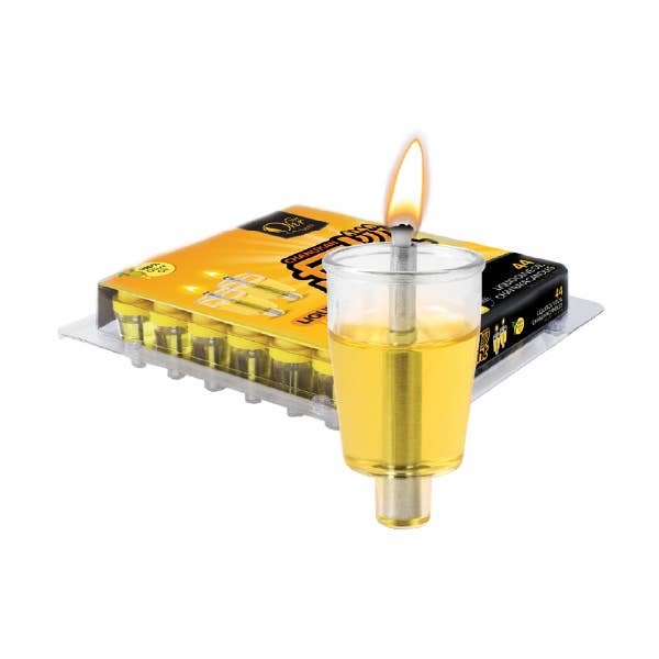 E-Z Light 1,5 tim förfylld flytande olivolja - 44 st (Ohr) för wholesale av Ner Mitzvah