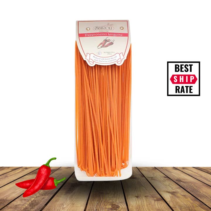 Casacella Foods - Wholesale Pasta - Sbiroli Naturally Flavored Pasta Peperoncino Linguine 250gr