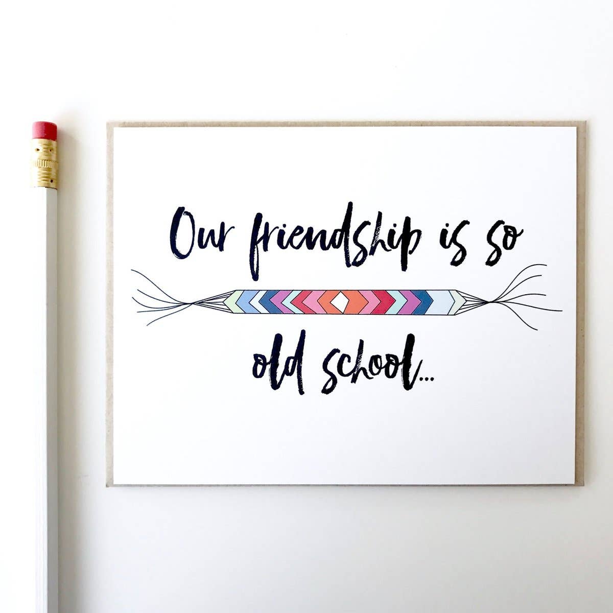 PAGEFIFTYFIVE - Wholesale Friendship Card - Friendship Bracelet Card1