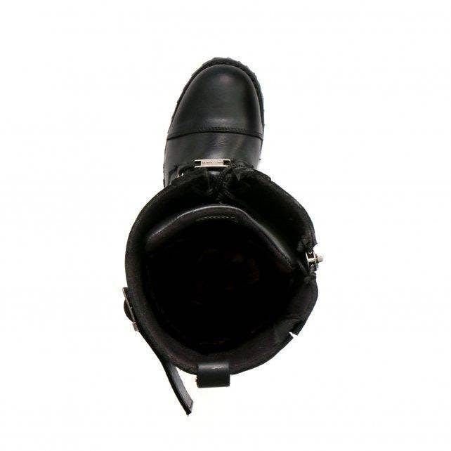 Hot Leathers BTL1005 Ladies 14-inch Black Knee-High Leather Boots with Side Zipper Entry for wholesale on Faire9