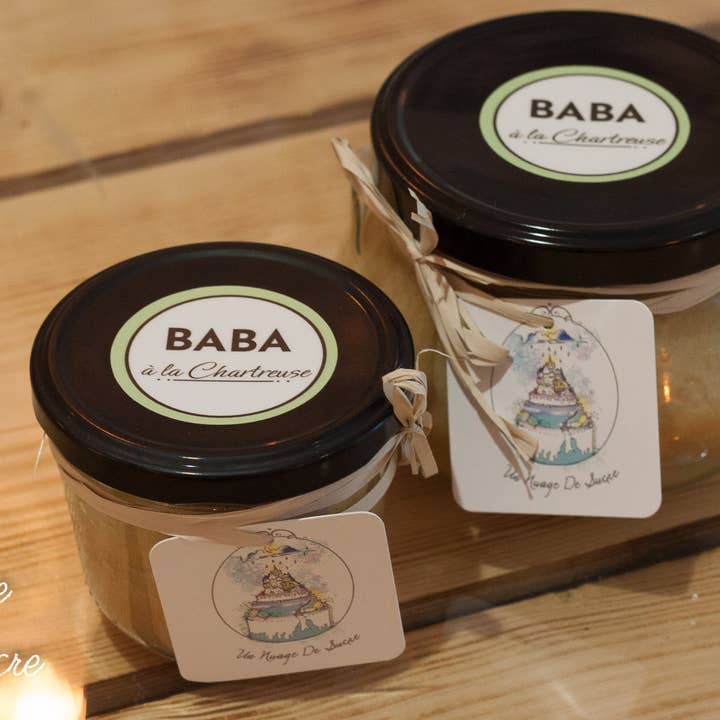 un nuage de sucre - Wholesale Cake - Babas à la Chartreuse Verte