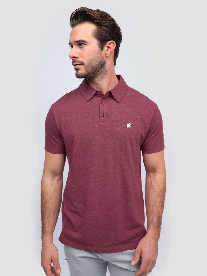 INTO THE AM - Wholesale Polo - Men's - Men's Short Sleeve Polo Shirt (Branded)47