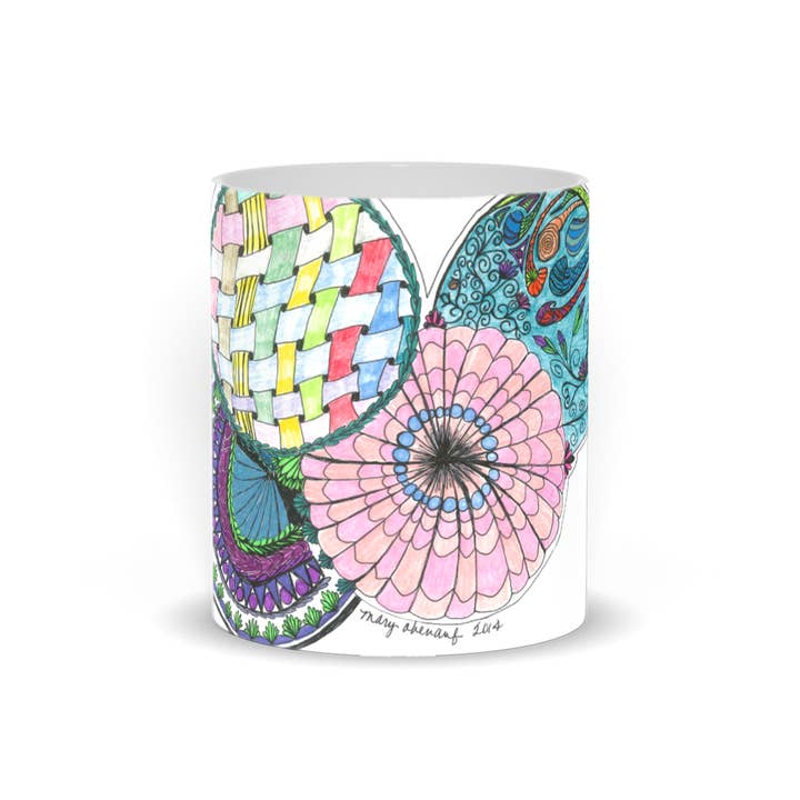 Going in Circles mugs for wholesale by Mary O's Imagination