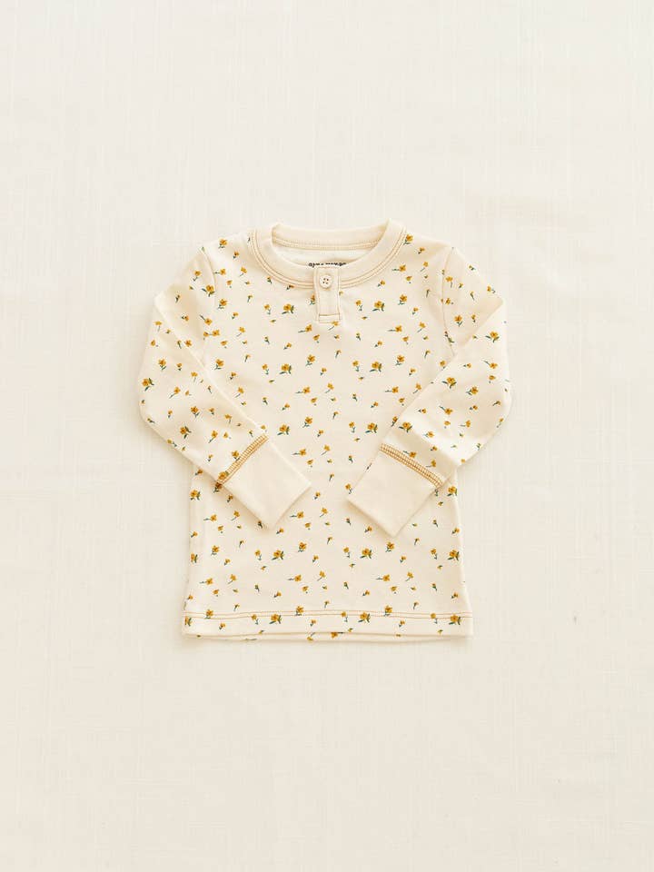 ribbad henley | kamomill för wholesale av New Grain