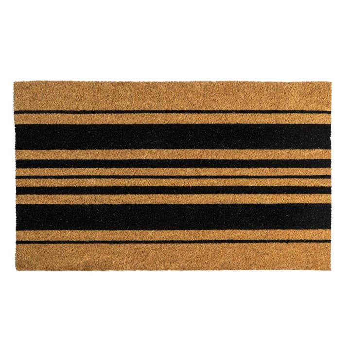 Bold Stripes Coir Doormat for wholesale by Entryways