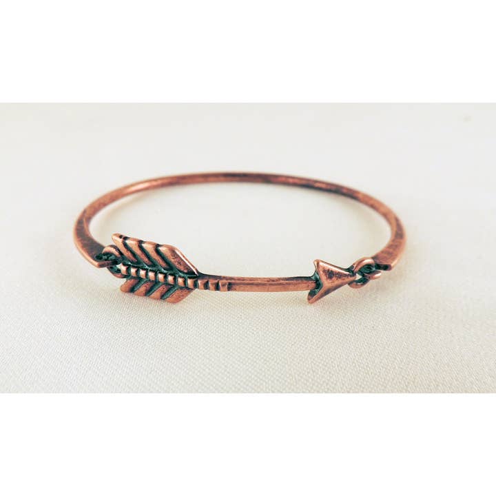 Patina Arrow Cuff Bracelet for wholesale by Peaceful Village Inc.