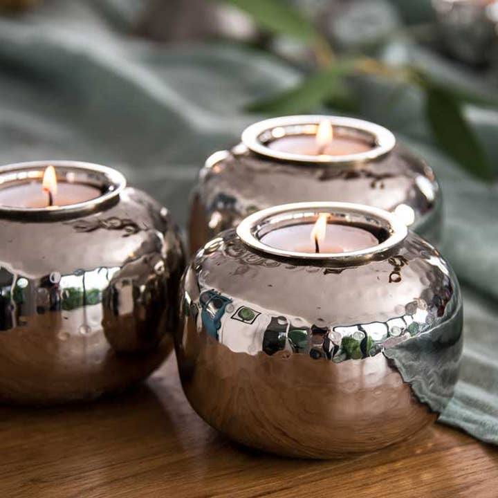 Ball Tea Light Holder for wholesale by Edge Company