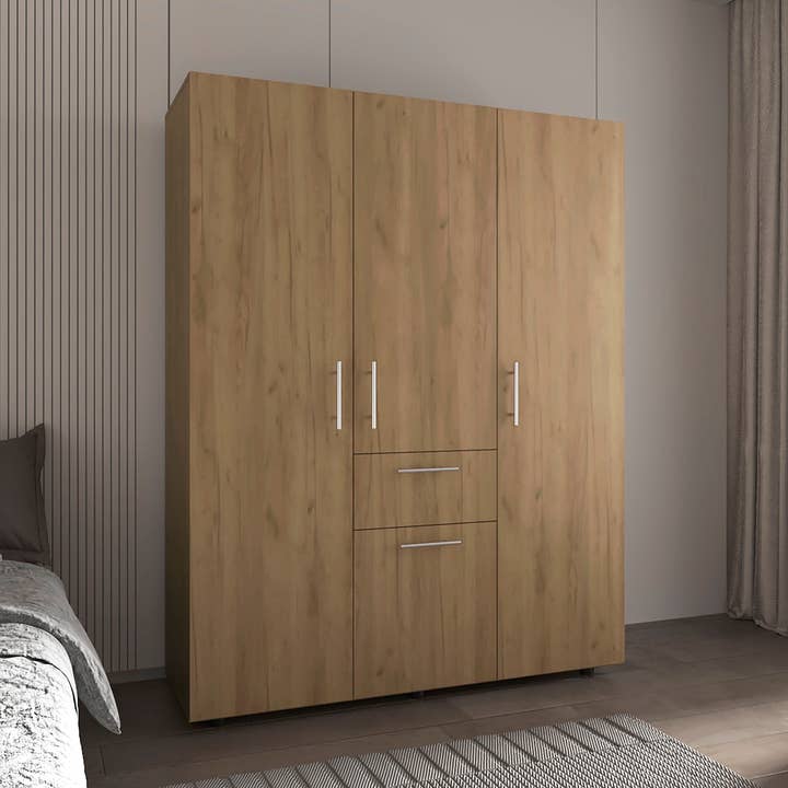 Volant Schrank, 2 Türen, 5 Regale, 1 Schublade für den Großhandel von Depot E-Shop