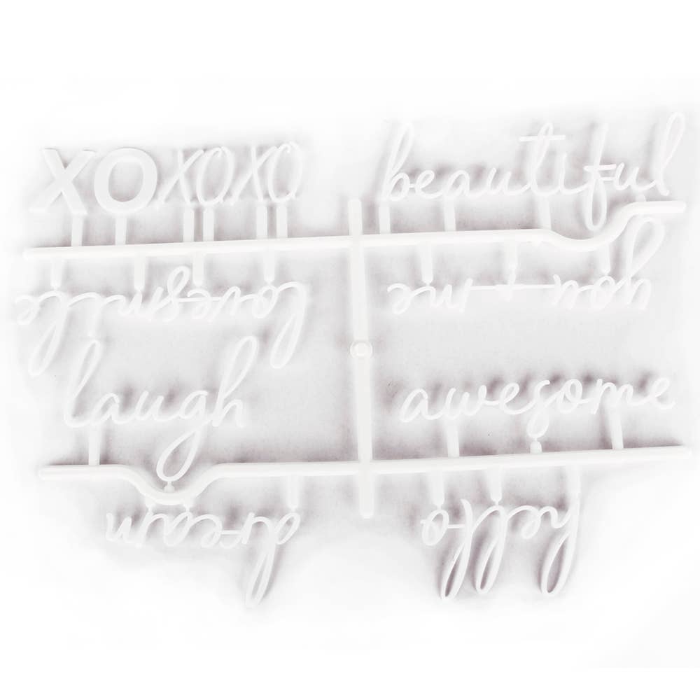 Helio Ferretti - Vente Aimants - Ensemble supplémentaire de mots pour tableaux Felter HF0