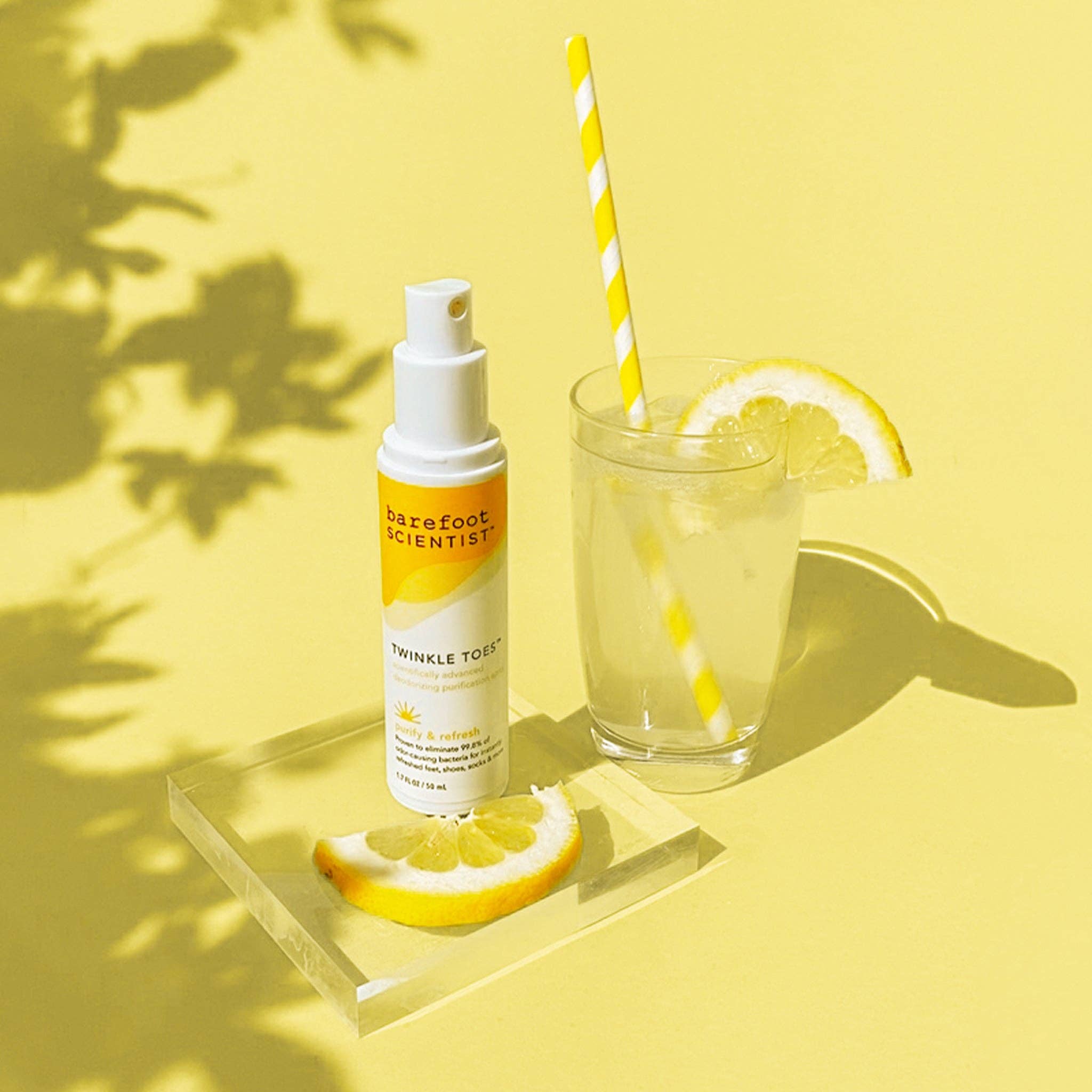 Barefoot Scientist - Wholesale Deodorant - Unisex - Twinkle Toes | Foot-freshening, odor-eliminating super spray