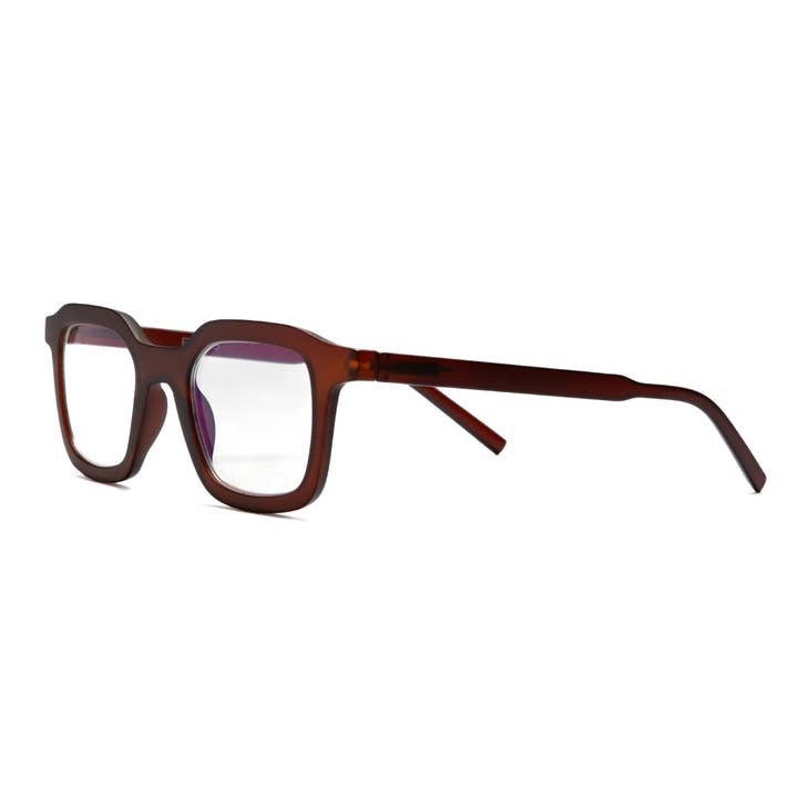 Unisex Brown Blue Light Blocking Glasses & Reading Glasses for wholesale by eyejets