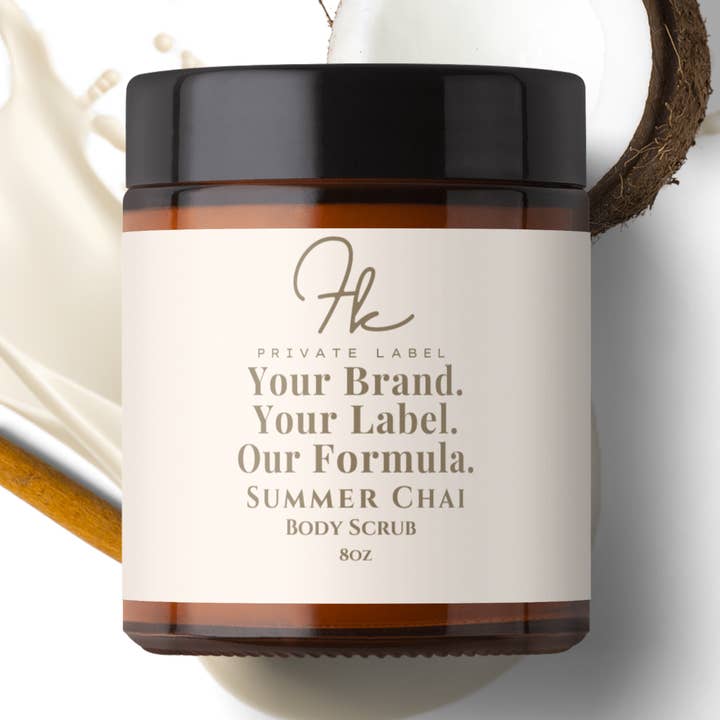 Esfoliante Corporal de Chai de Verão por atacado de FK Private Label Labs