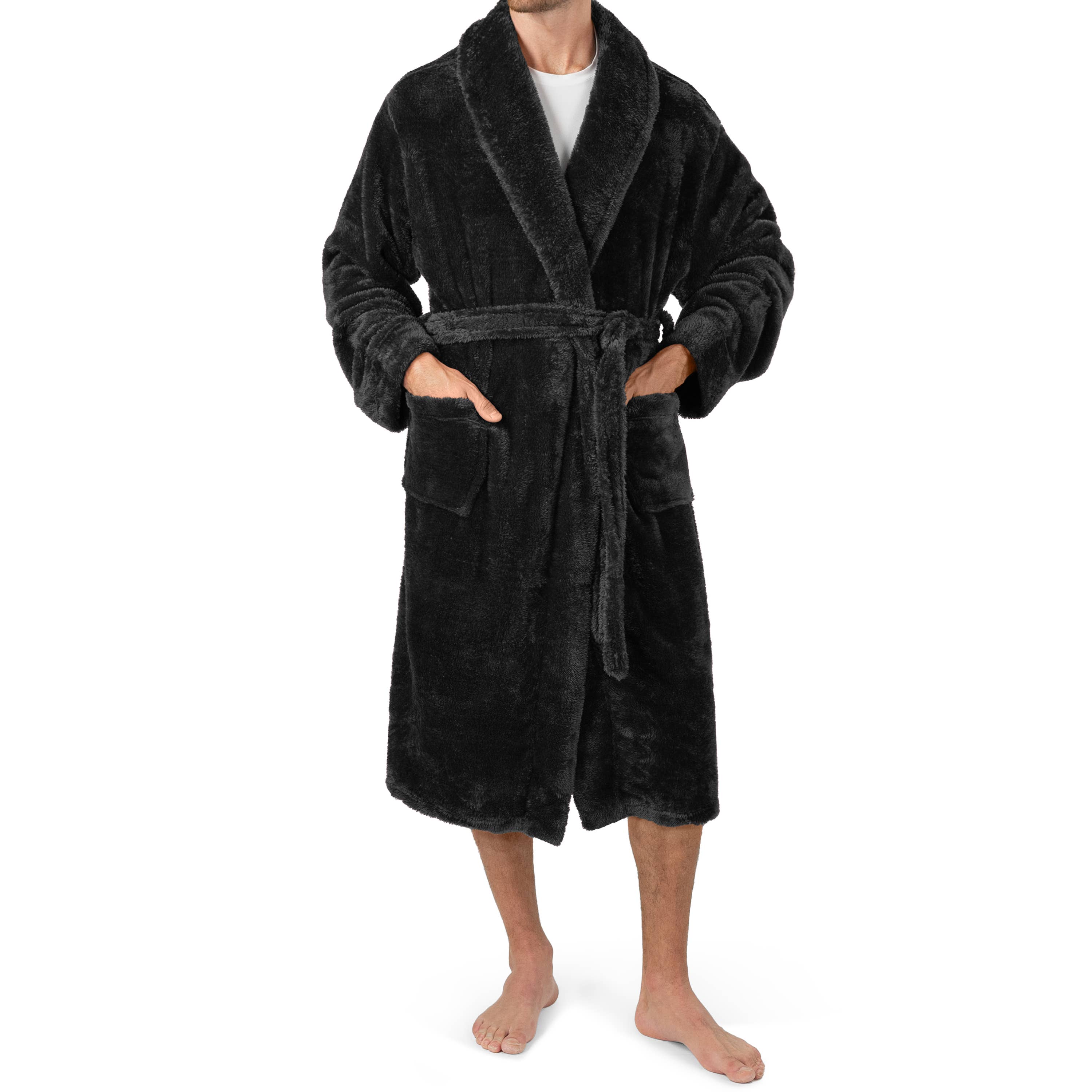 Pavilia - Wholesale Robe - Men's - Men's Sherpa Fluffy Robe31