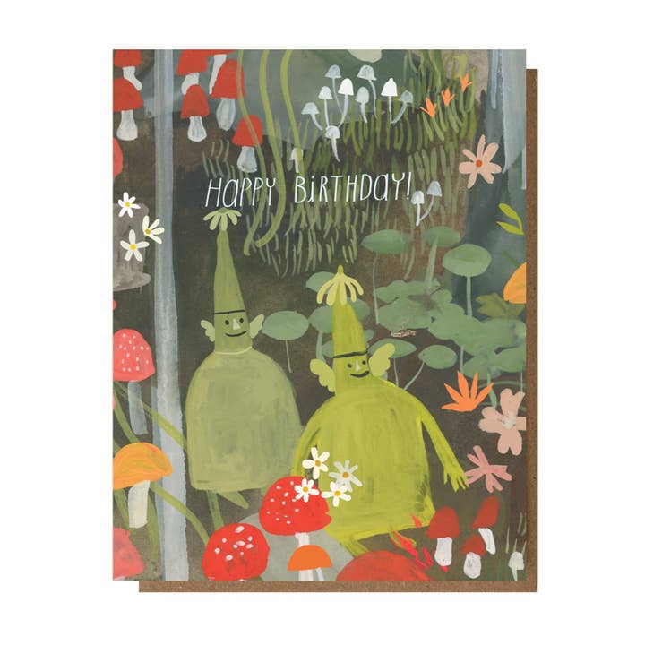 The Esme Shop - Wholesale Birthday Card - Happy Birthday Gnomies Greeting Card