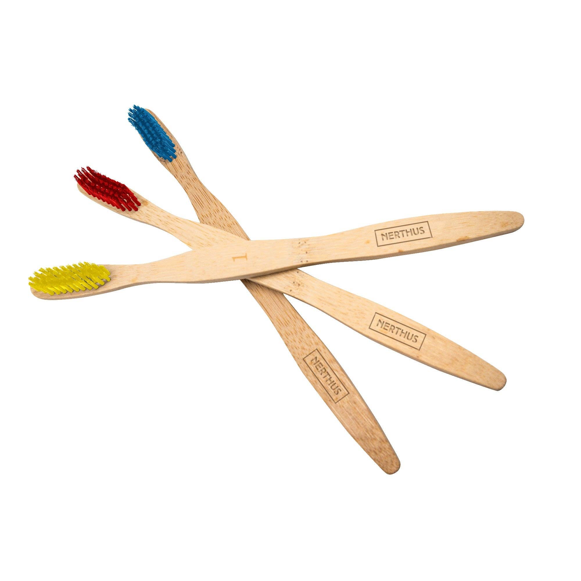 Vin Bouquet (Find It Import & Export Sl) - Wholesale Toothbrush - Set of 3 eco-friendly bamboo toothbrushes1